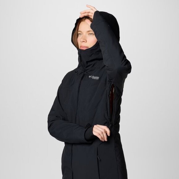 Columbia Titanium Ski Mount Bindo IV Insulated Jacket Black Large - Picture 10 of 16